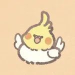 オカメインコさんのフリーアイコン