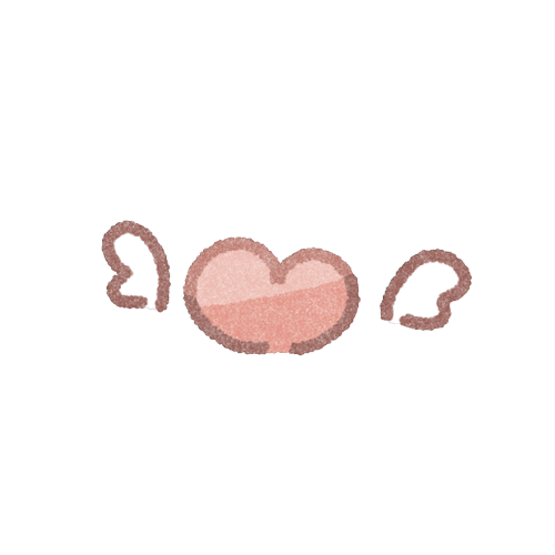 羽の生えたハートのフリーイラスト