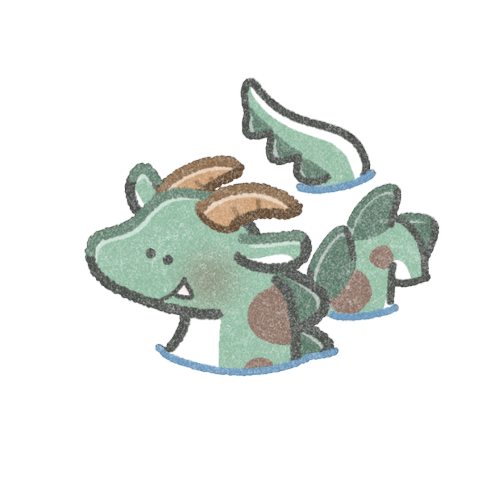UMAオゴポゴのフリーイラスト