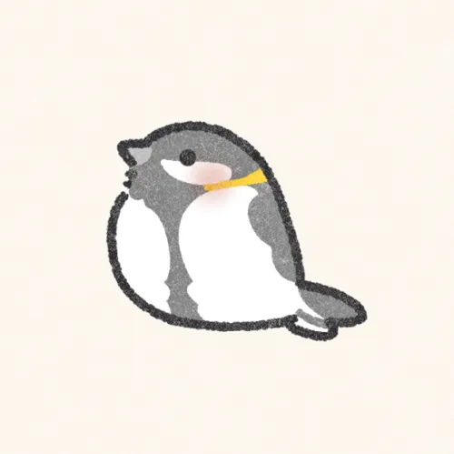 シジュウカラのフリーアイコン