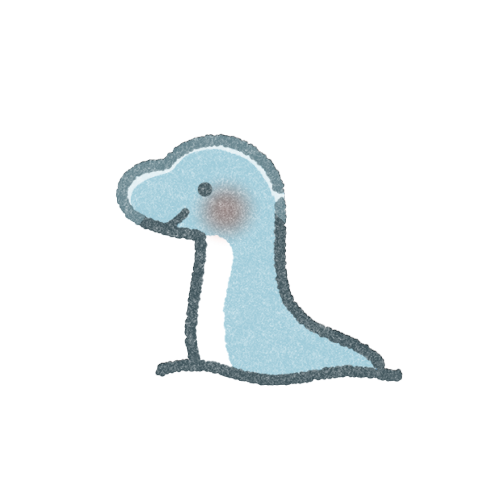 ネッシーのフリーイラスト