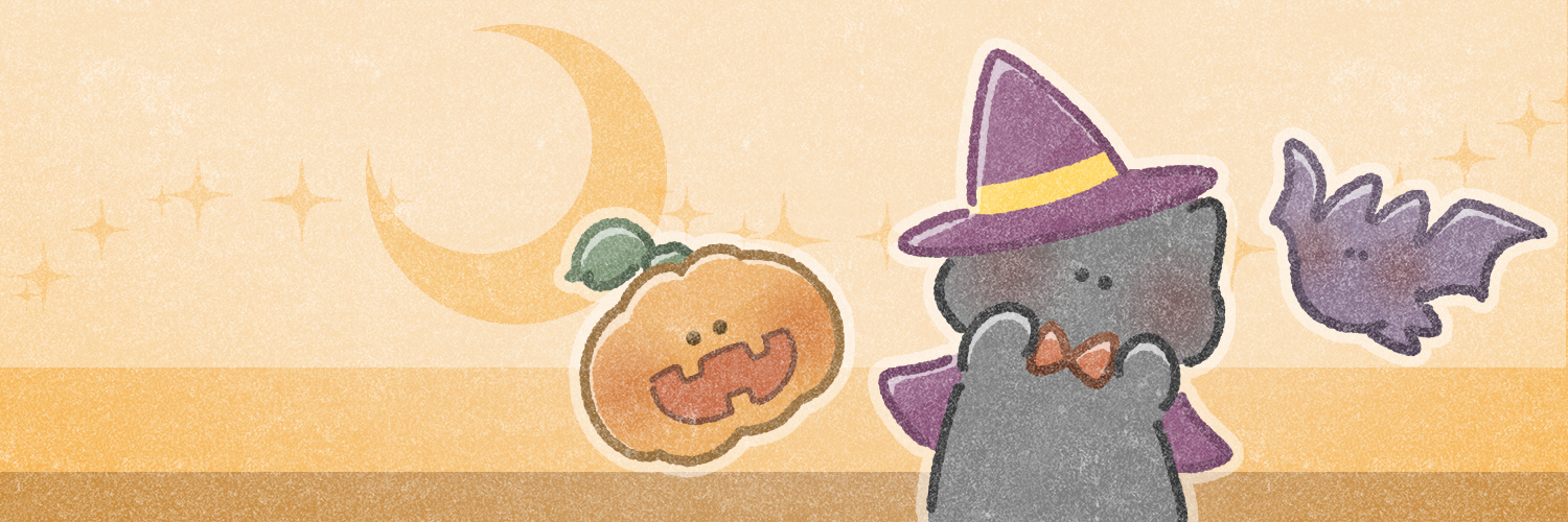 Twitter用フリーヘッダー（ハロウィン）