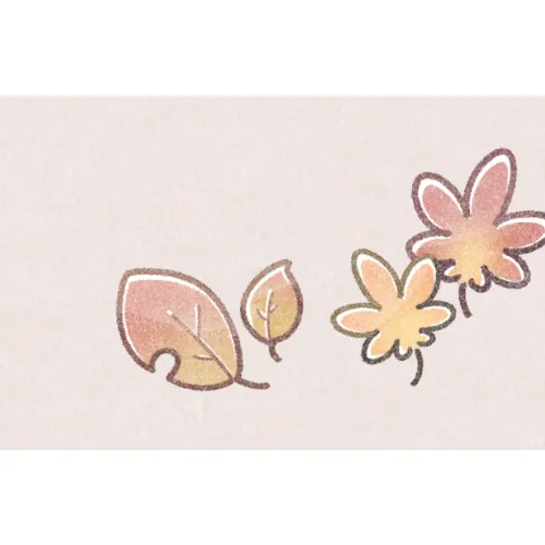 Twitter用フリーヘッダー（秋の紅葉）