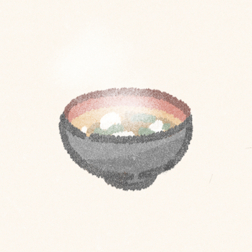 お味噌汁のフリーアイコン