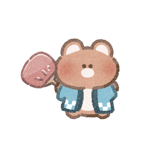 お祭りを楽しむくまさんのフリーイラスト