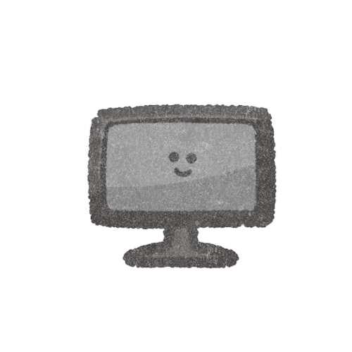 テレビのフリーイラスト