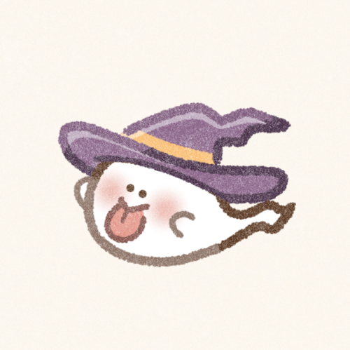ハロウィンなおばけさんのフリーアイコン