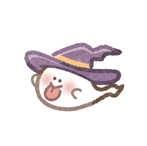 ハロウィンなおばけさんのフリーイラスト