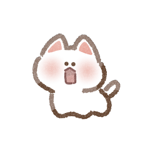 フレーメン顔の猫さんのフリーイラスト