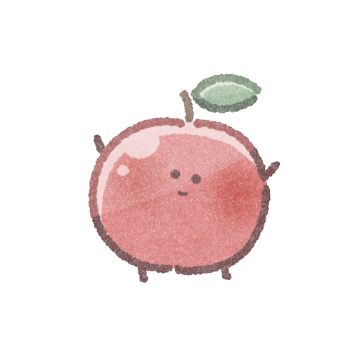 林檎ちゃんのフリーイラスト