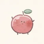 林檎ちゃんのフリーアイコン