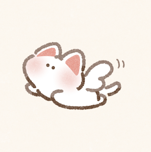 UMA翼猫さんのフリーアイコン