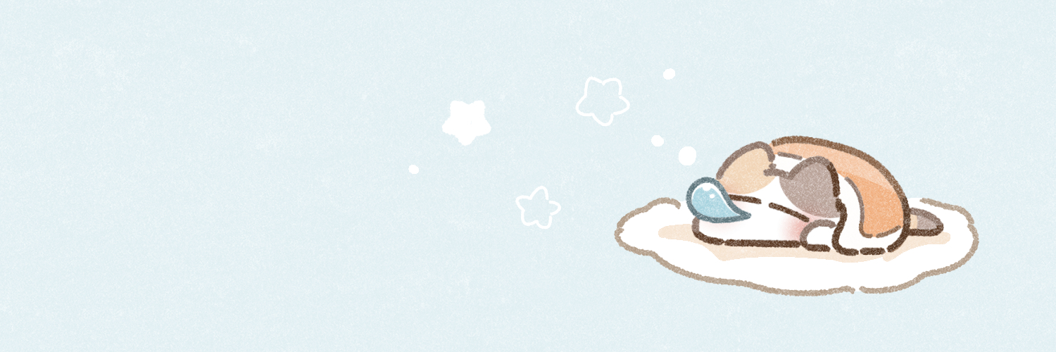 Twitter用フリーヘッダー（冬の雪だるま）