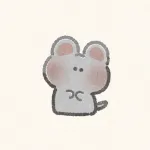 干支の子（ねずみ）さんのフリーアイコン