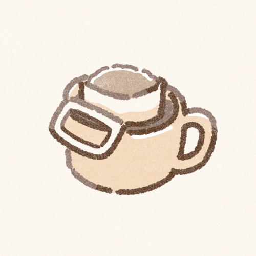 ドリップコーヒーのフリーアイコン