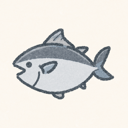 マグロのフリーアイコン