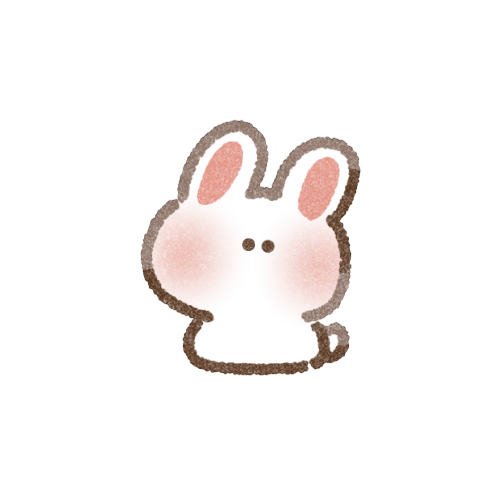 干支の卯（兎）さんのフリーイラスト