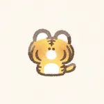 干支の寅（虎）さんのフリーアイコン