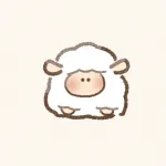 干支の未（羊）さんのフリーアイコン