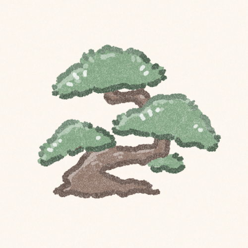 松の木フリーアイコン