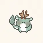 干支の辰（龍）さんのフリーアイコン