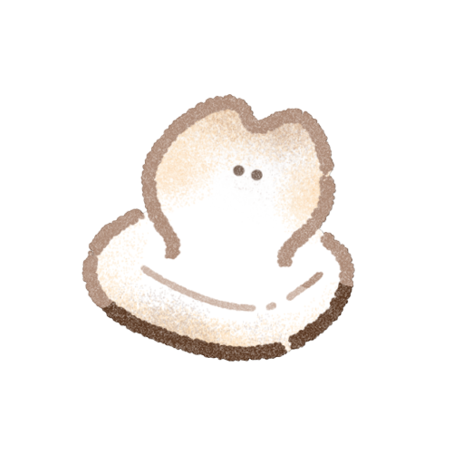 焼き餅のフリーイラスト