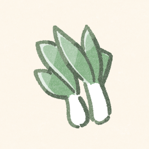 ネギのフリーアイコン