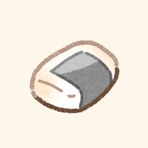 海苔巻き餅のフリーアイコン