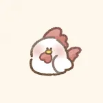 干支の酉（鶏）さんのフリーアイコン