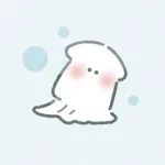 ゆるいイカさんのフリーアイコン