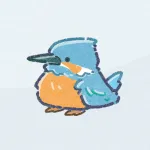 カワセミのフリーアイコン