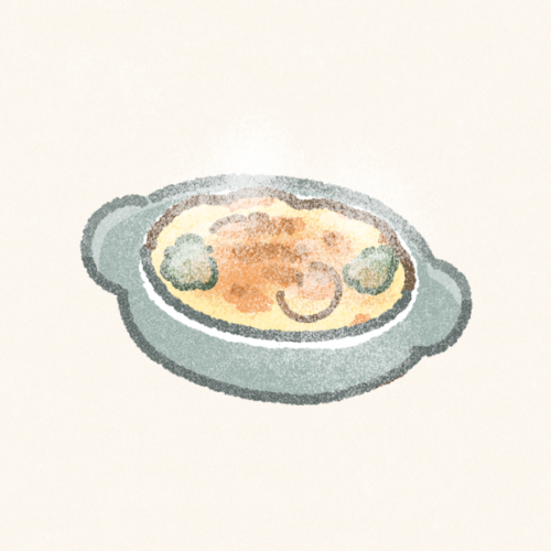 グラタンのフリーアイコン