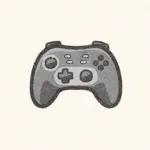 ゲームコントローラーのフリーアイコン