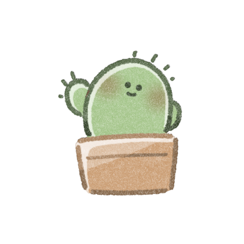 サボテンくんのフリーイラスト