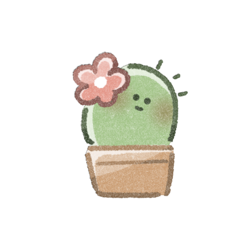 サボテンさんのフリーイラスト