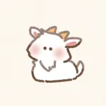 ヤギさんのフリーアイコン