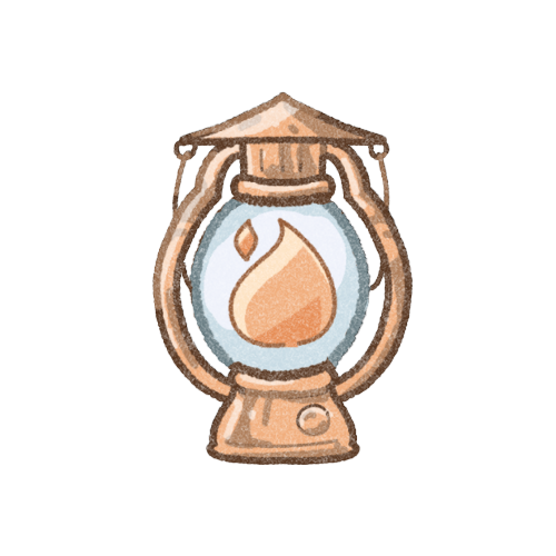 ランプのフリーイラスト