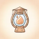 ランプのフリーアイコン