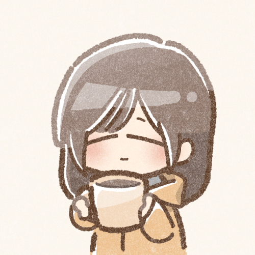 飲み物を持つ女の子のフリーアイコン