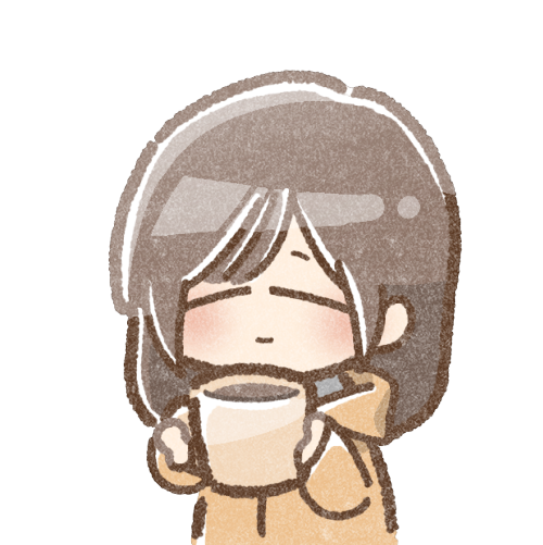 飲み物を持つ女の子のフリーイラスト