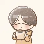 飲み物を持つ男の子のフリーアイコン