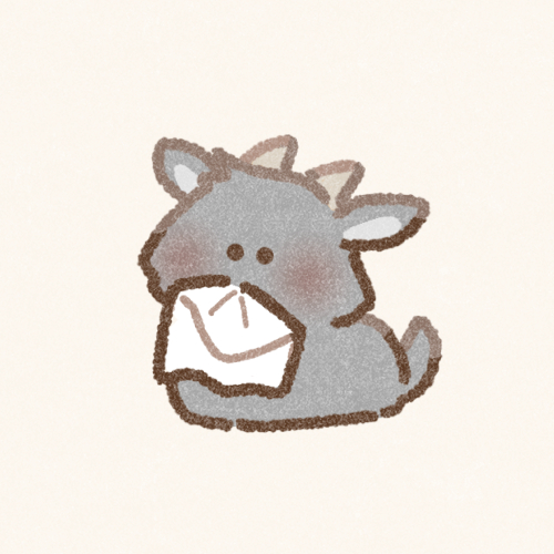 黒ヤギさんのフリーアイコン