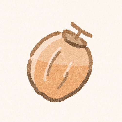 干柿のフリーアイコン