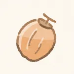 干柿のフリーアイコン