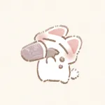 飲み物をこぼしちゃった猫さんのフリーアイコン