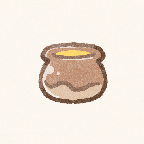 はちみつの壺のフリーアイコン