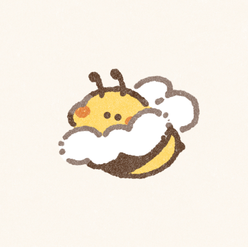 みつばちさんのフリーアイコン
