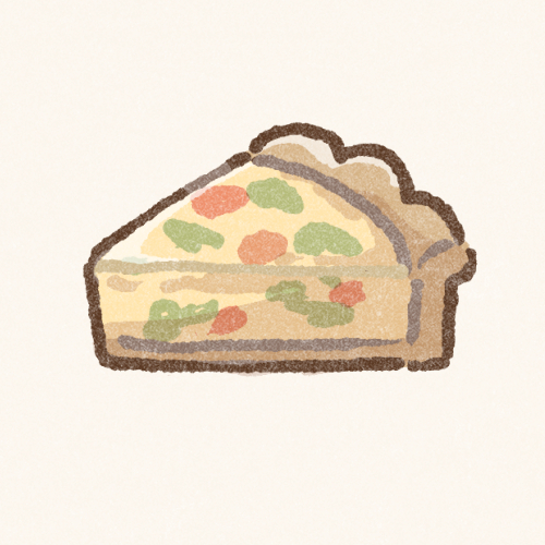 キッシュのフリーアイコン