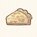 キッシュのフリーアイコン