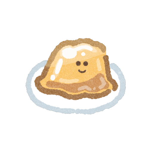 ゼリーのフリーイラスト